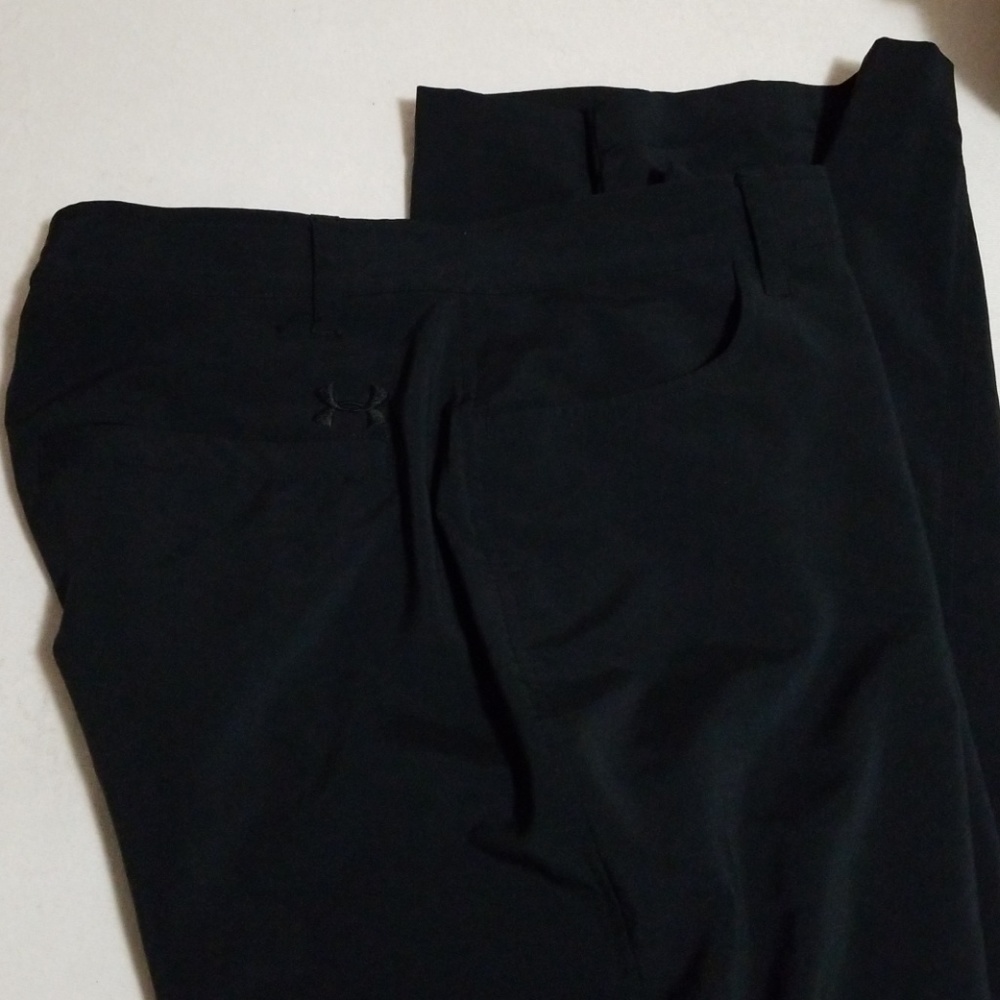 Under Armour Mens Tech Golf Pant Size 34/34 Black